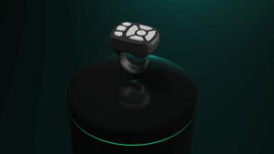 Sistema NIIRA con gafas, unidad de procesamiento y control remoto WiCon