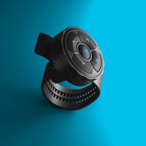 WiCon Max sujetado al bastón blanco: control intuitivo para usuarios de las gafas inteligentes NIIRA