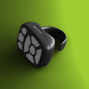 WiCon: anillo de control remoto para NIIRA con 8 botones funcionales y diseño ultraligero